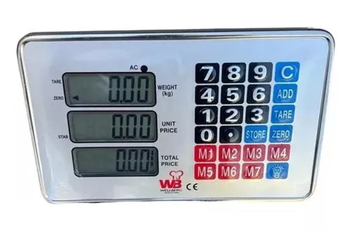 Balança Digital Eletrônica Plataforma Até 300Kg Sem Fio