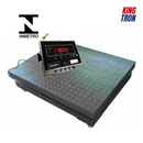 Balança Digital 300kg/100g 60x60 Prato Xadrez Bateria Super