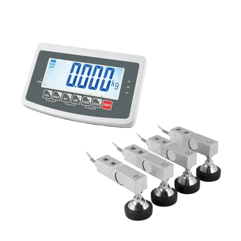 Balança Digital Gado Suino 2000kg Barra P/ Tablado Bluetooth